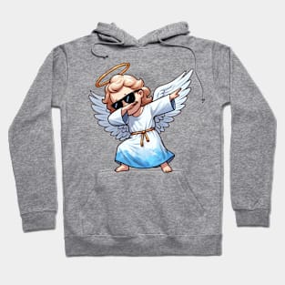 Christmas Angel Dabbing Dance Hoodie